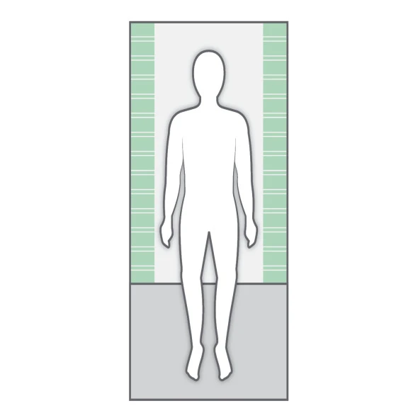 Satin glidelagen 2 retninger, Midi – 140×200 cm Satin Glidelagen 2 Retninger, Midi – 140×200 Cm -Danish Care Supply 12617120W