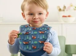 Blå Hagesmæk Med Opsamler Og Rævemotiv – 2 Stk. -Danish Care Supply 142858 3 1