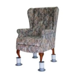 Justerbare Stoleforhøjer – Buckingham – 4 Stk. -Danish Care Supply 147070 stoleforhoejer