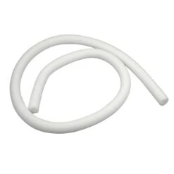 Hvid Plastazote Med 6 Mm Hul – Længde 1 M