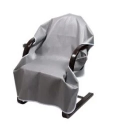 Rygetæppe Til Stol I Grå