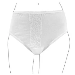 Inkontinens Dametrusser I Hvid