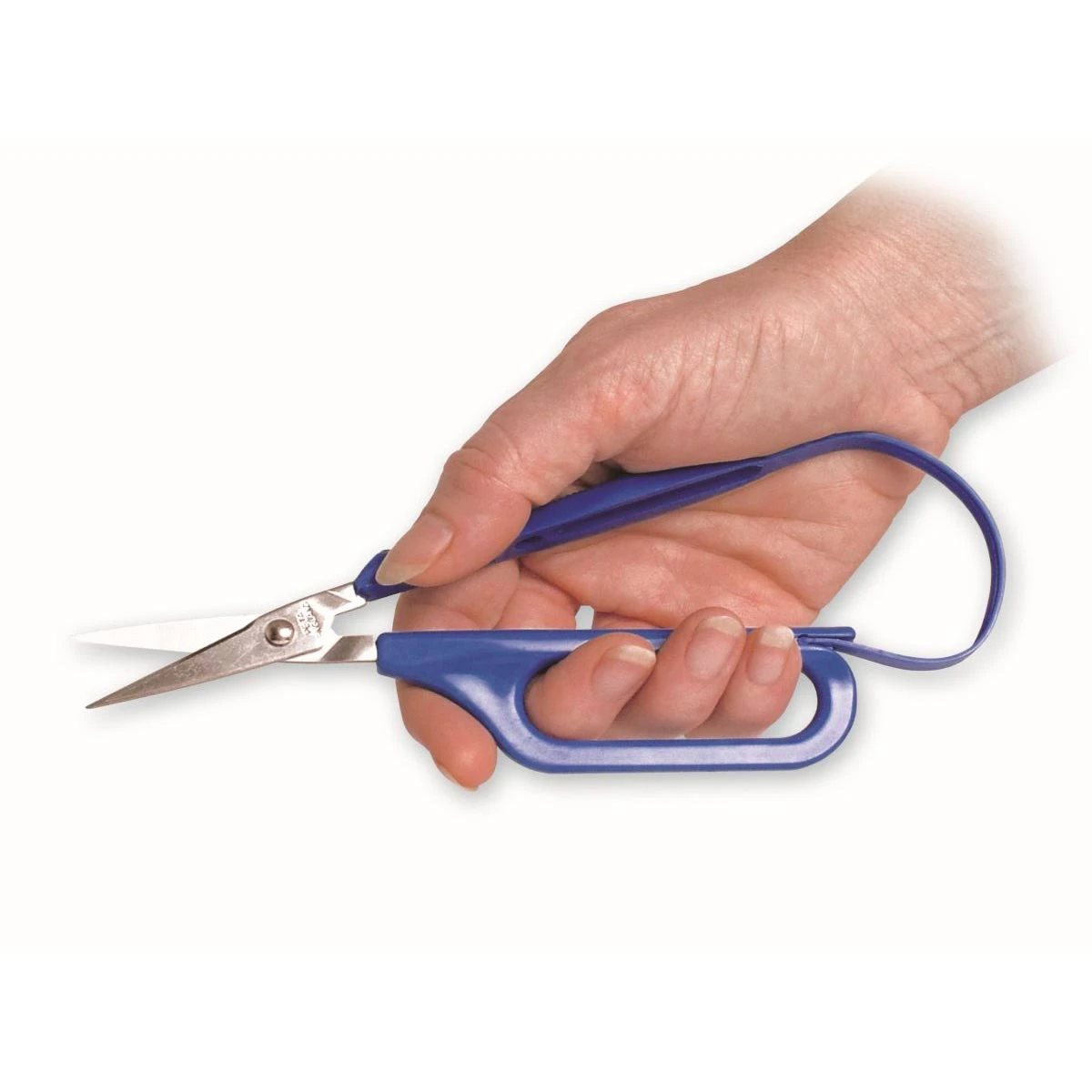 Peta bøjlesaks med greb – spids klinge – højre Peta Bøjlesaks Med Greb – Spids Klinge – Højre -Danish Care Supply 340015 saks