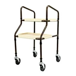 Serveringsbord På Hjul Med Bakker