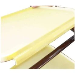 Serveringsbord På Hjul Med Bakker -Danish Care Supply 380166 serveringsbord close up