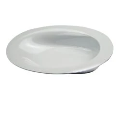 Hvid Manoy Tallerken – 2 Størrelser