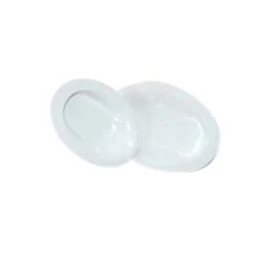 Hvid Manoy Tallerken – 2 Størrelser -Danish Care Supply 380198 tallerken