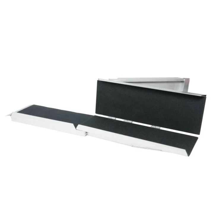 Dobbeltfoldet rampe i aluminium Dobbeltfoldet Rampe I Aluminium -Danish Care Supply 401246 dobb rampe 80x240 2