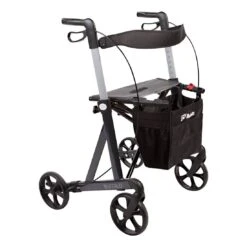 Mobilex Buffalo Rollator – Sædehøjde 62 Cm – Til Ekstra Belastning