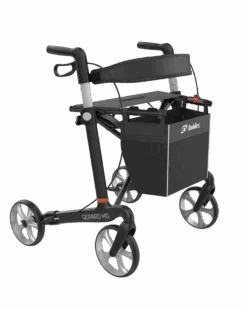 Mobilex Gepard Rollator – Sædehøjde 62 Cm – Til Ekstra Belastning