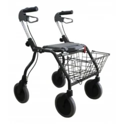 Futura Rollator Med Kurv – 3 Sædehøjder