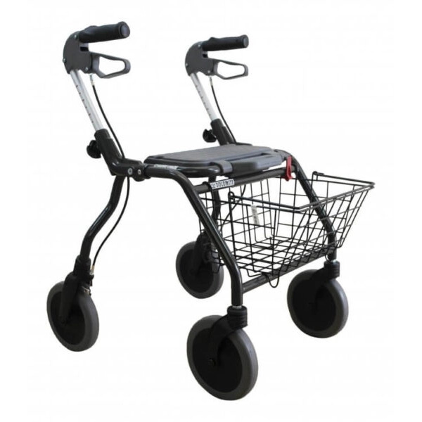 Futura rollator med kurv – 3 sædehøjder Futura Rollator Med Kurv – 3 Sædehøjder -Danish Care Supply 430012 futura rollator med kurv