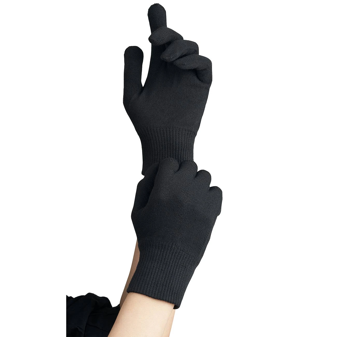 ReflexWear tynde handsker med fingre ReflexWear Tynde Handsker Med Fingre -Danish Care Supply 520020 RW handsker sort med fingre 2