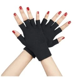 Reflexwear Tynde Handsker Uden Fingre -Danish Care Supply 520023 RW handsker sort uden finger 3