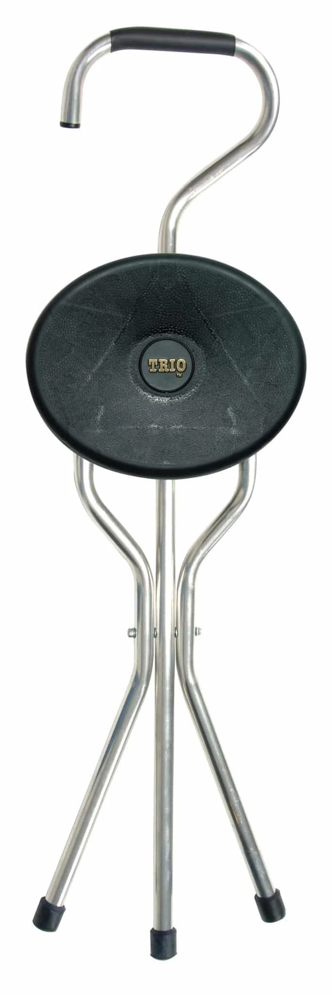 Trio stok med sæde og 3 ben – sædehøjde 45,5 cm Trio Stok Med Sæde Og 3 Ben – Sædehøjde 45,5 Cm -Danish Care Supply 590000 sort saede scaled 1