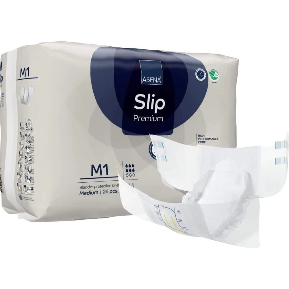 Abena Slip M1 Tapeble – 26 stk. Abena Slip M1 Tapeble – 26 Stk. -Danish Care Supply 810001 2