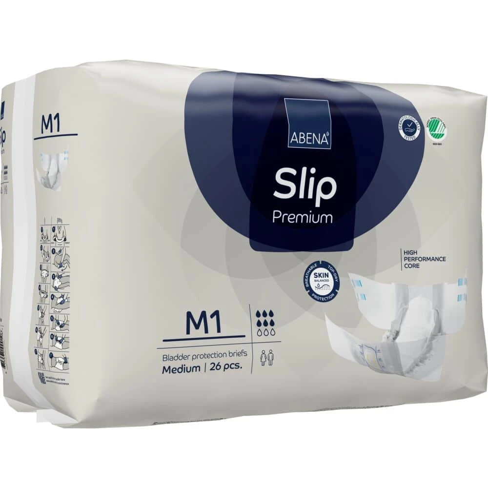 Abena Slip M1 Tapeble – 26 stk. Abena Slip M1 Tapeble – 26 Stk. -Danish Care Supply 810001 3