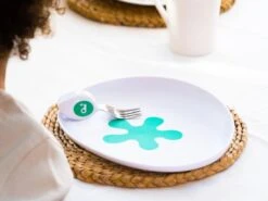 Doddl Børnetallerken – Med Skridsikker Bund Og Forhøjet Kant -Danish Care Supply 891104 2