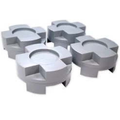 Stole- Og Sengeforhøjer Til Ben Og Meder – 4 Stk.