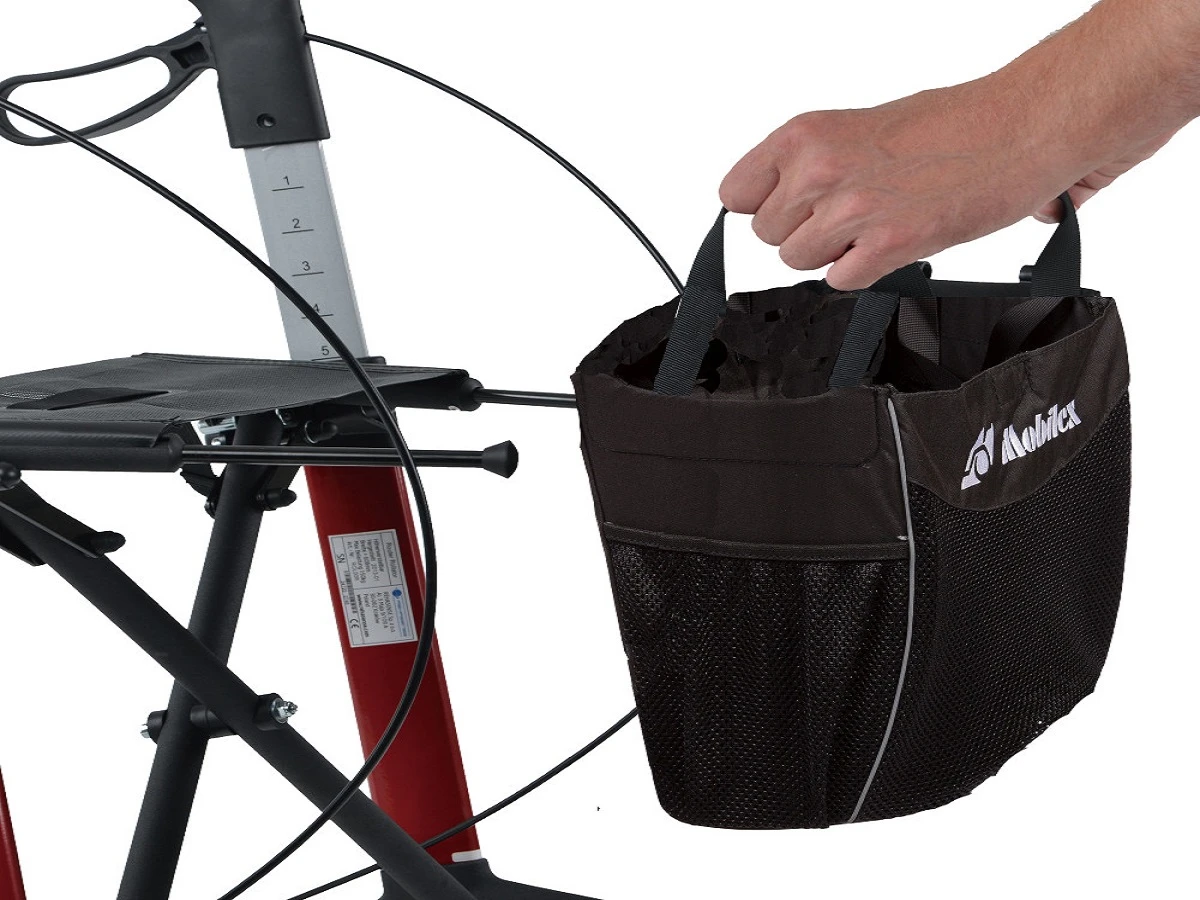 Mobilex Leopard Rollator med softhjul, sædehøjde 62 cm Mobilex Leopard Rollator Med Softhjul, Sædehøjde 62 Cm -Danish Care Supply RL1d1