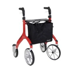 TrustCare Let’s Fly Rollator Inkl. Taske – Fl. Farver