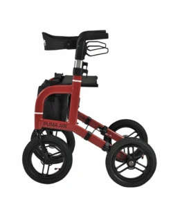 Mobilex Puma Air Rollator Med Lufthjul – Sædehøjde 59 Cm – To Farver -Danish Care Supply puma air red2 15487